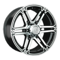 Колёсный диск LS 8x17/6x139,7 ET25 D106,1 473 BKF (Колпак+лого)