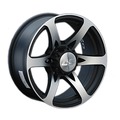 Колёсный диск LS 7,5x17/6x139,7 ET0 D107,1 165 BKF (Колпак+лого)