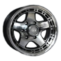 Колёсный диск LS 8x16/6x139,7 ET-10 D106,1 870 BKF (конус, Колпак+лого)