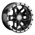 Колёсный диск LS 9x18/6x139,7 ET15 D106,1 1350 MBL (конус, Колпак+лого)