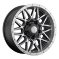 Колёсный диск LS 8x17/5x150 ET0 D110,1 1341 MBF (конус, Колпак+лого)