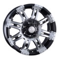 Колёсный диск LS 9x20/6x139,7 ET20 D106,1 954 BKF (конус, Колпак+лого)