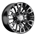 Колёсный диск LS 8x17/6x139,7 ET-15 D106,1 1363 BKF (конус, Колпак+лого)