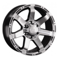 Колёсный диск LS 8x18/6x139,7 ET20 D106,1 1289 BKF (конус, Колпак+лого)