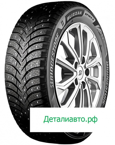 Зимняя шина Bridgestone 235/55 r17 BLIZZAK SPIKE 3 103T Шипы, фото