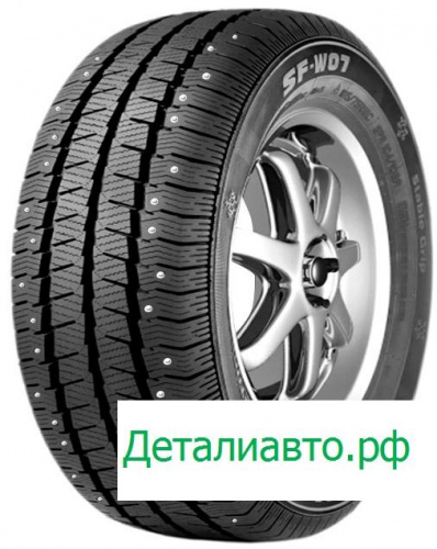Зимняя шина Sunfull 195/70 r15c SF-W07 104/102R Шипы, фото