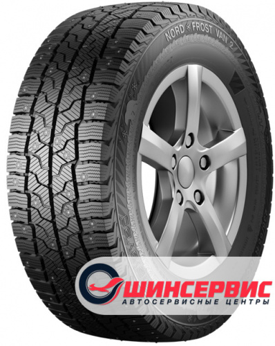 Зимняя шина 195/70R15C 104/102R Nord Frost VAN 2 TL SD 8PR (110 шип.), фото