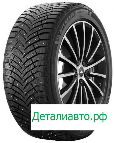 Зимняя шина Michelin 255/45 r19 X-Ice North 4 104H Шипы, фото