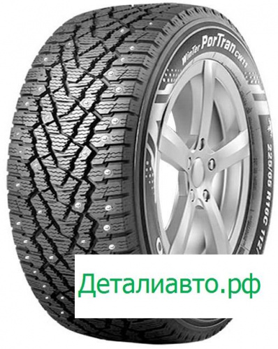 Зимняя шина Kumho 195/70 r15c Winter PorTran CW11 104/102R Шипы, фото