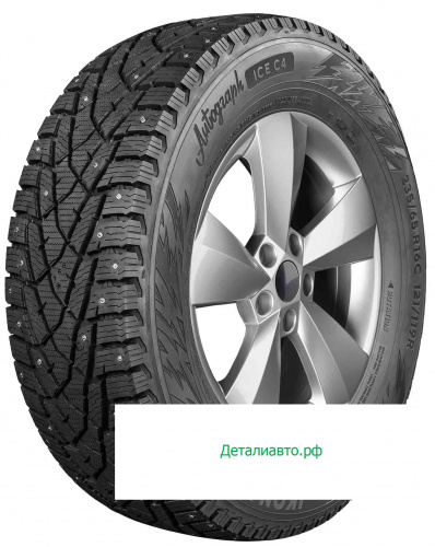 Зимняя шина Ikon 215/75 r16c Autograph Ice C4 116/114R Шипы, фото